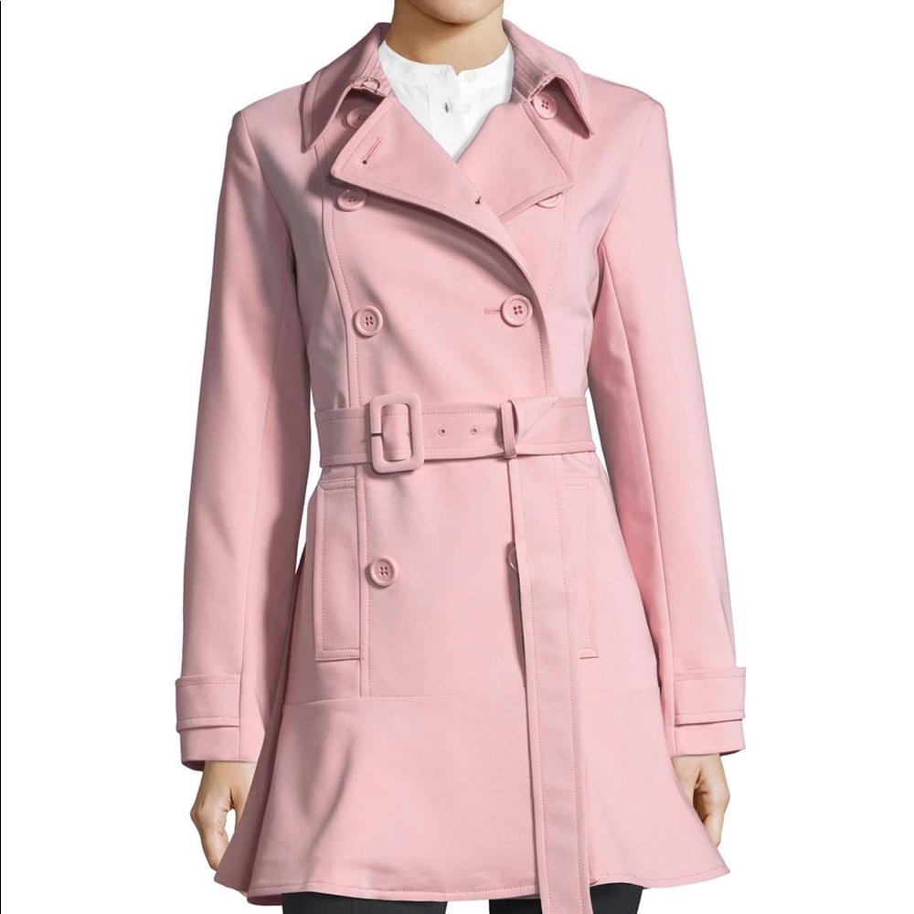 Kate Spade Belted Pink Trench Coat
